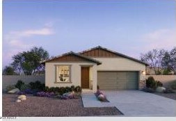 25137 W Wayland Dr, Buckeye, AZ 85326 - single story home featuring an attached garage and driveway
