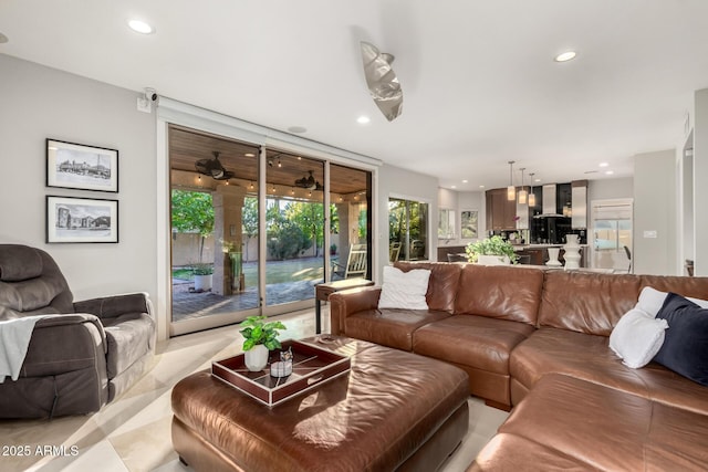 view of living room