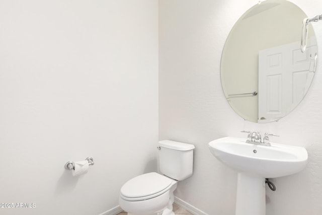 bathroom with toilet