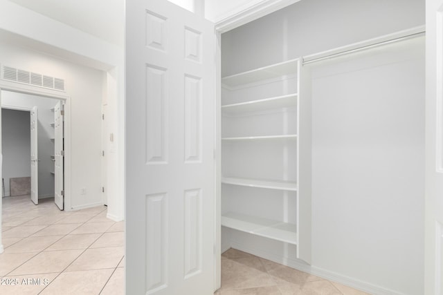 view of closet