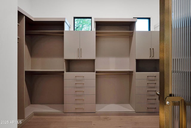 view of closet