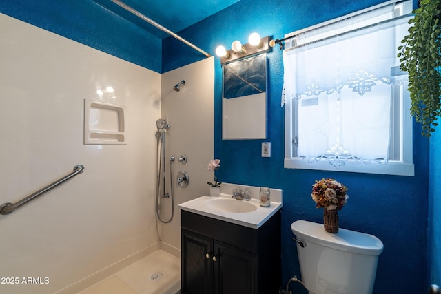 153 E Buena Vista Ave, Goodyear, AZ 85338 - full bath featuring a shower, vanity, and plenty of natural light