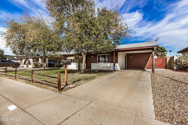 view of front of home with a front yard