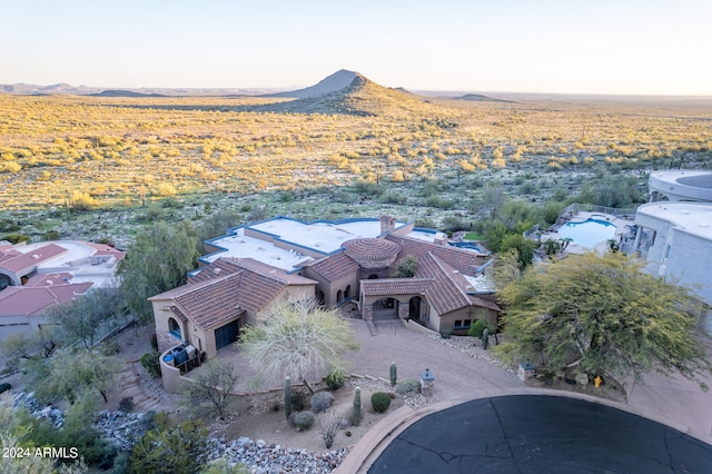 view of birds eye view of property