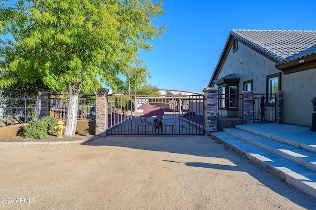 view of gate