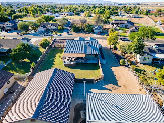 aerial view