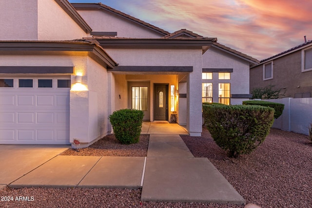 2977 E County Down Dr, Chandler, AZ 85249 - view of front of home featuring a tiled roof and stucco siding