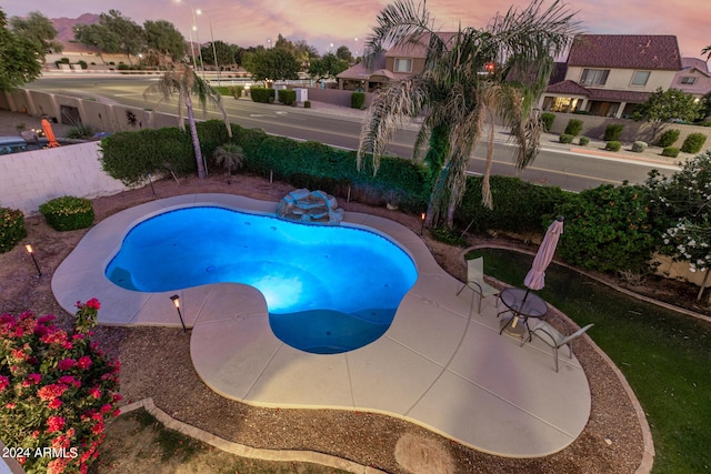 2977 E County Down Dr, Chandler, AZ 85249 - view of pool featuring a fenced in pool and a patio area