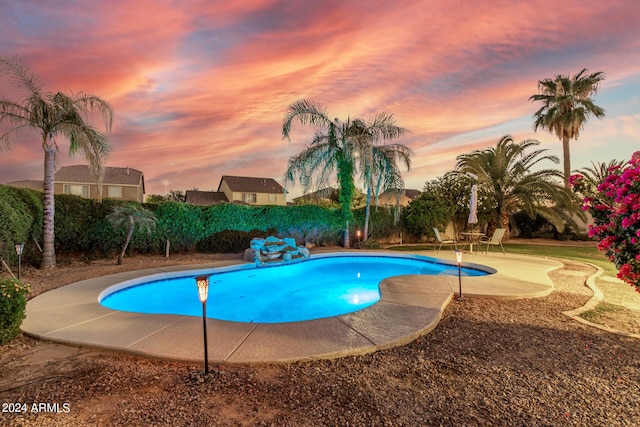 2977 E County Down Dr, Chandler, AZ 85249 - view of swimming pool with a fenced in pool