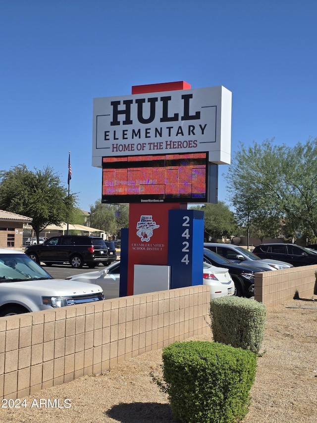 2977 E County Down Dr, Chandler, AZ 85249 - exterior details with a parking lot