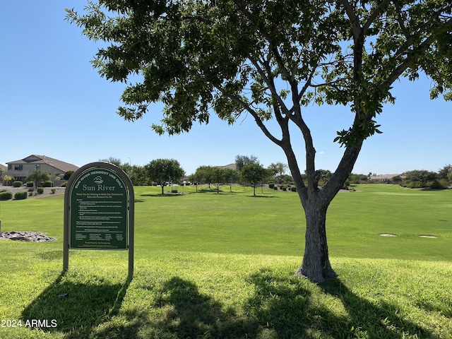 2977 E County Down Dr, Chandler, AZ 85249 - view of community with a yard and golf course view