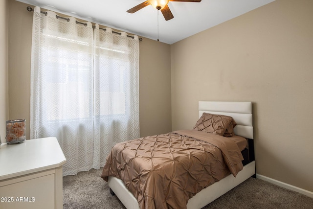 4230 W Palace Station Rd, New River, AZ 85087 - bedroom featuring carpet floors and a ceiling fan