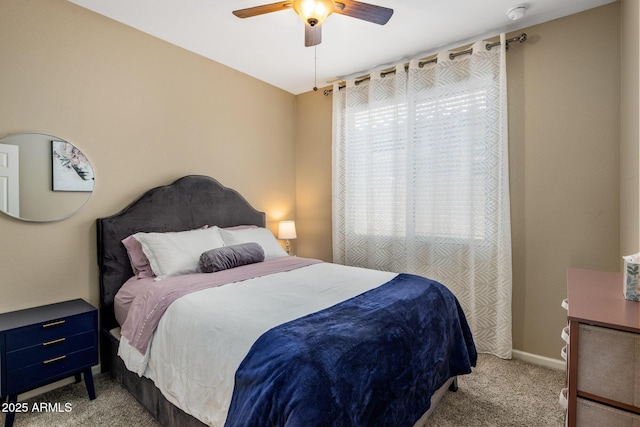 4230 W Palace Station Rd, New River, AZ 85087 - bedroom with carpet flooring and ceiling fan