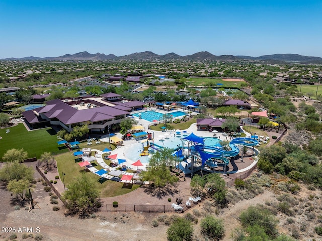 4230 W Palace Station Rd, New River, AZ 85087 - drone / aerial view of a mountainous background