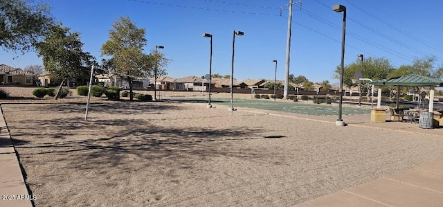 view of community with basketball court