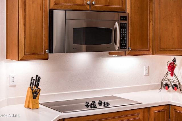 kitchen with cooktop