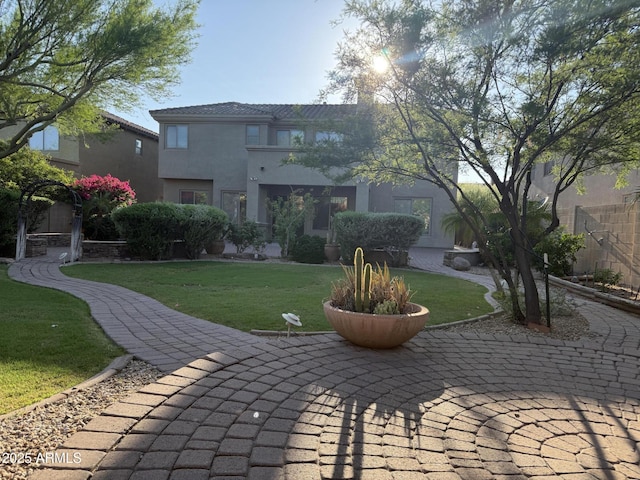 22903 N 39th Ter, Phoenix, AZ 85050 - view of home's community with a lawn