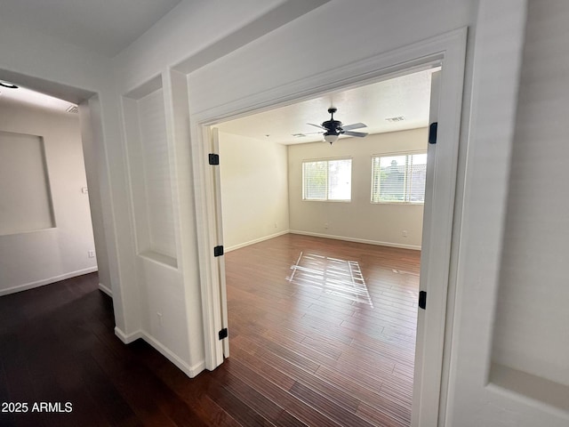 22903 N 39th Ter, Phoenix, AZ 85050 - empty room featuring wood finished floors and a ceiling fan