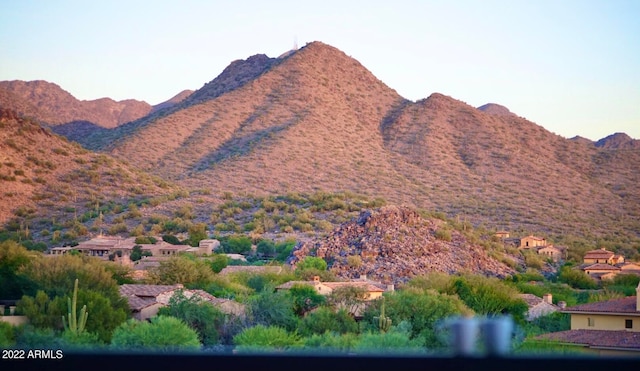 view of mountain view