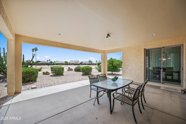 2163 N 164th Dr, Goodyear, AZ 85395 - view of patio / terrace with outdoor dining area