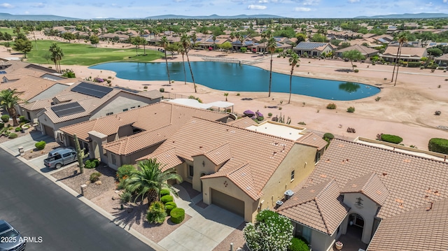 2163 N 164th Dr, Goodyear, AZ 85395 - aerial view of residential area with a large body of water