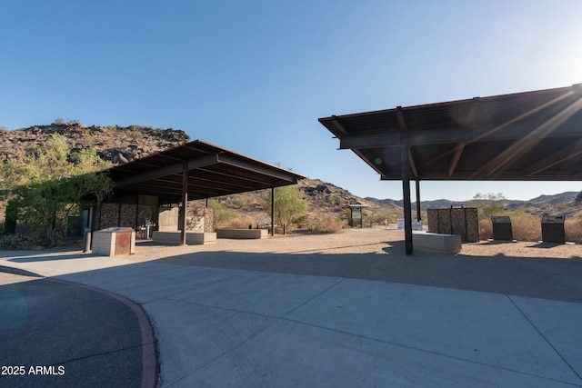 4547 E Buist Ave, Phoenix, AZ 85044 - view of patio / terrace featuring a mountain view
