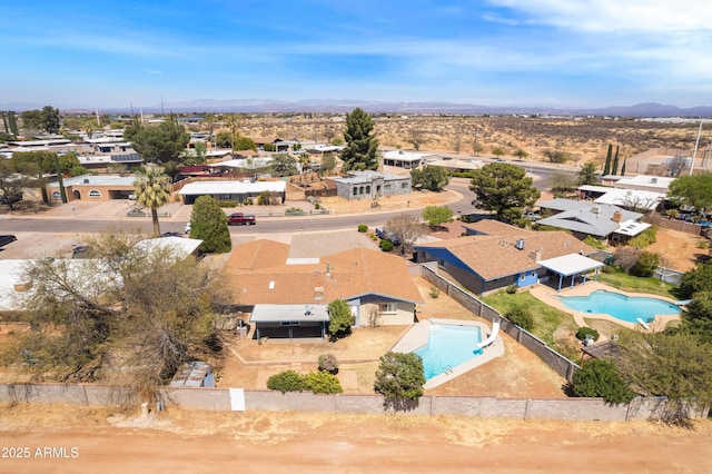 2232 Carmelita Dr, Sierra Vista, AZ 85635 - aerial view with a residential view and a mountain view