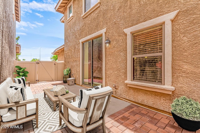 5840 E Holmes Ave, Mesa, AZ 85206 - view of patio featuring a gate