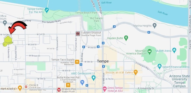 map of property location