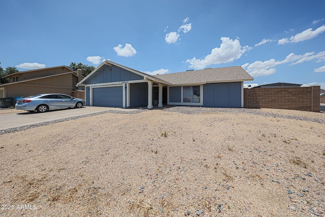 14412 N 39th Ave, Phoenix, AZ 85053 - single story home featuring an attached garage and concrete driveway