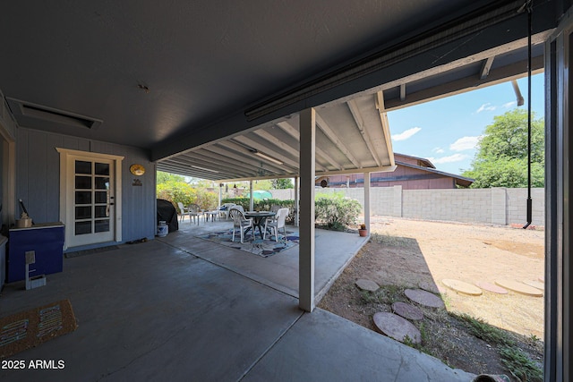14412 N 39th Ave, Phoenix, AZ 85053 - fenced backyard with outdoor dining area and a patio area