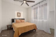 14687 W Amelia Ave, Goodyear, AZ 85395 - bedroom with ceiling fan