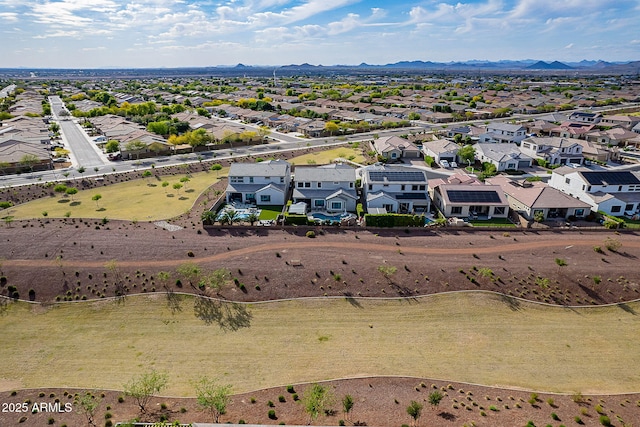 22771 N 98th Dr, Peoria, AZ 85383 - aerial perspective of suburban area featuring mountains