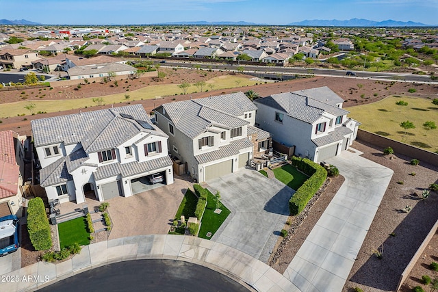 22771 N 98th Dr, Peoria, AZ 85383 - aerial view of residential area with mountains