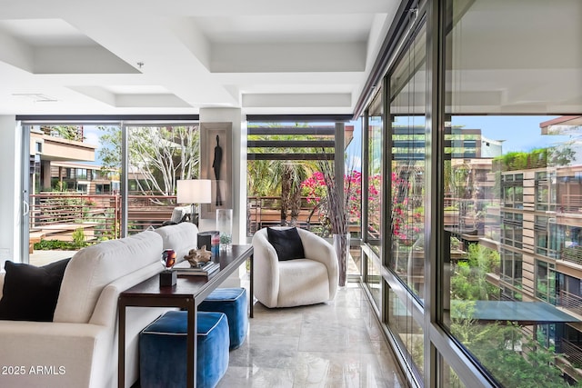 7141 E Rancho Vista Dr Unit 6007, Scottsdale, AZ 85251 - sunroom featuring healthy amount of natural light