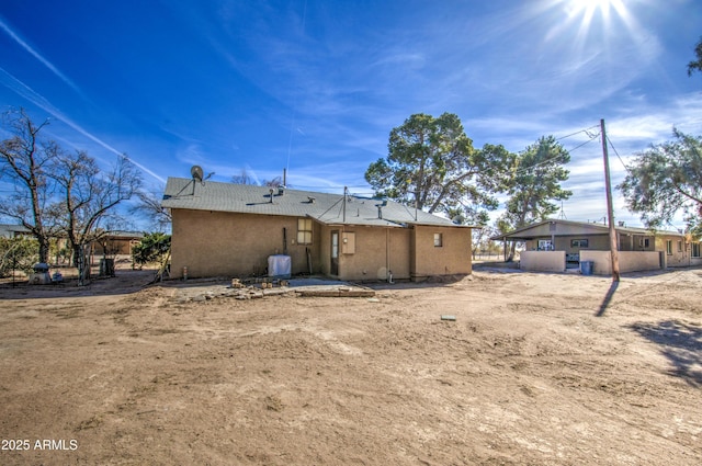 view of rear view of house