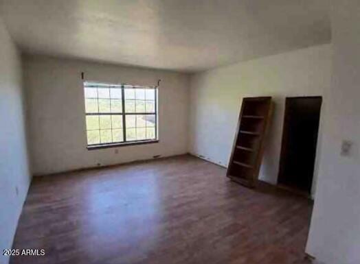 interior space with wood finished floors