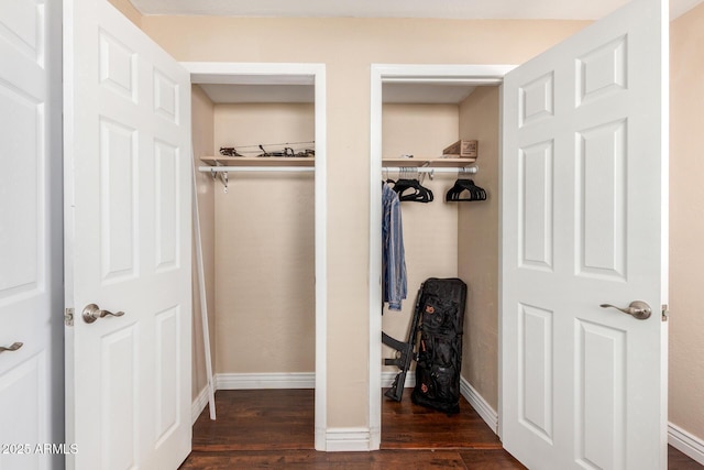 view of closet