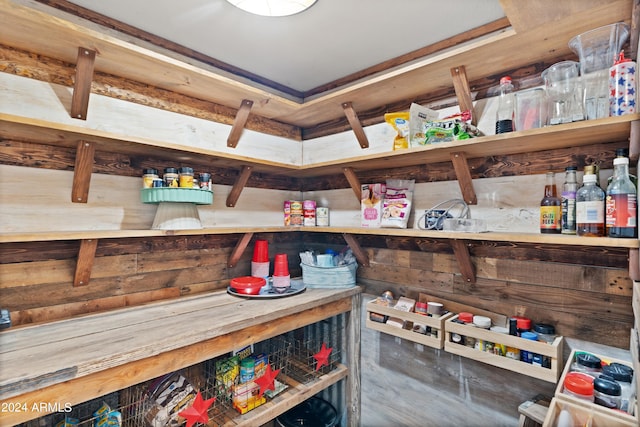 view of pantry