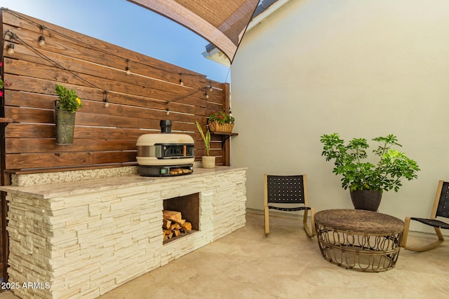 10447 W Salter Dr, Peoria, AZ 85382 - view of patio / terrace featuring exterior kitchen