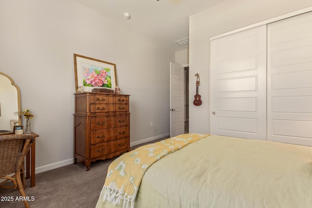 10447 W Salter Dr, Peoria, AZ 85382 - bedroom featuring carpet flooring, a closet, and baseboards