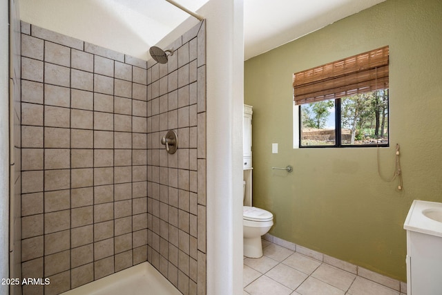 103 E Glade Ln, Payson, AZ 85541 - full bath with tile patterned flooring, a shower stall, and vanity