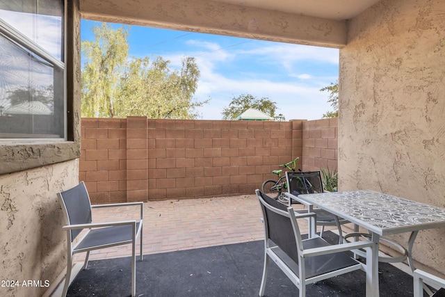 view of patio / terrace