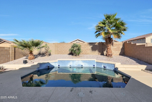 view of pool