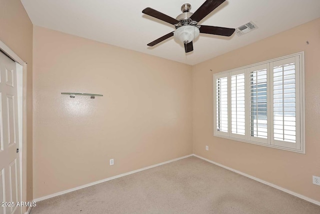 7712 S 37th Way, Phoenix, AZ 85042 - unfurnished room featuring a ceiling fan, baseboards, and carpet floors