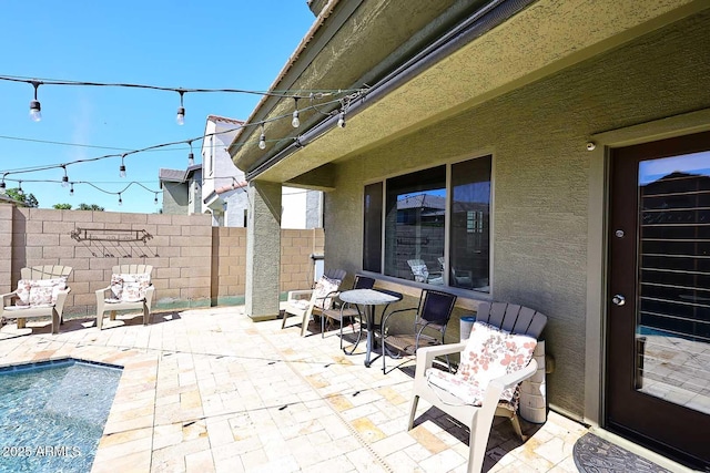7712 S 37th Way, Phoenix, AZ 85042 - view of patio / terrace featuring fence