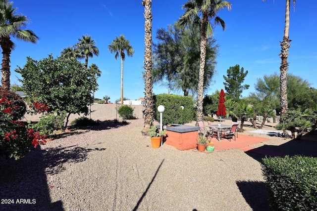 exterior space featuring a patio