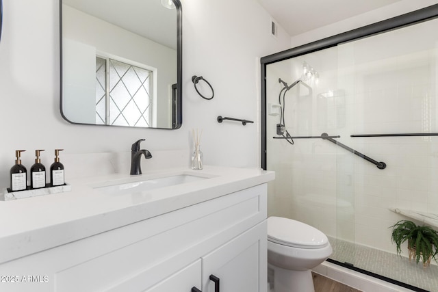 10750 W Abbott Ave, Sun City, AZ 85351 - full bath with a shower stall, toilet, and vanity