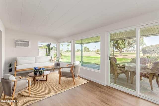 10750 W Abbott Ave, Sun City, AZ 85351 - sunroom / solarium featuring a wall unit AC