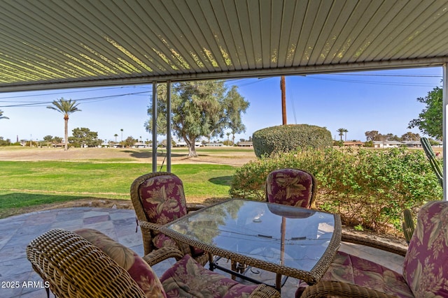10750 W Abbott Ave, Sun City, AZ 85351 - view of patio with outdoor dining area
